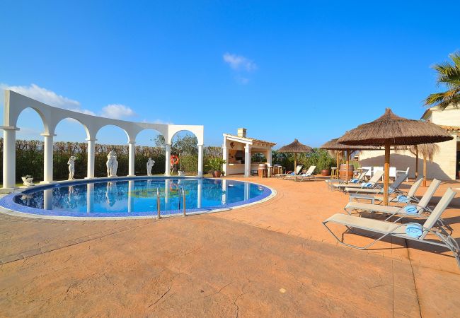 Foto des Badezimmers vom Ferienhaus von Muro Mallorca Foto des Badezimmers vom Ferienhaus von Muro Mallorca