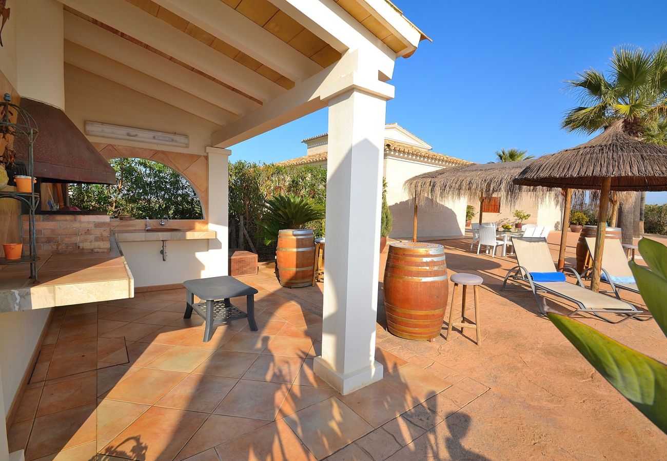 Foto des Badezimmers vom Ferienhaus von Muro Mallorca Foto des Badezimmers vom Ferienhaus von Muro Mallorca
