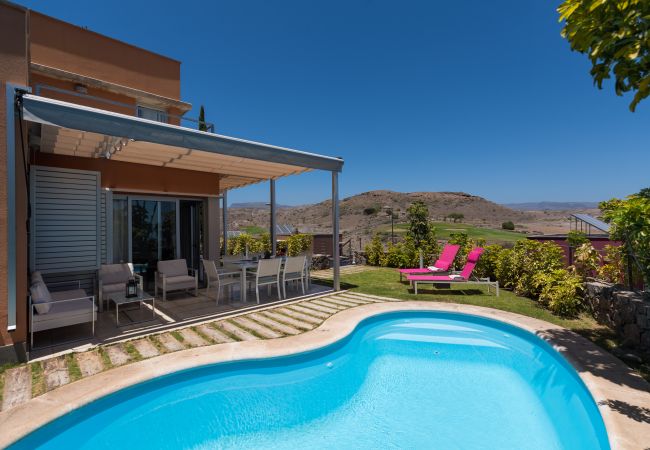 Villa mit Blick auf den Golfplatz Maspalomas Salobre Golf Pool Villa mit Blick auf den Golfplatz Maspalomas und Salobre Golf mit privatem Pool