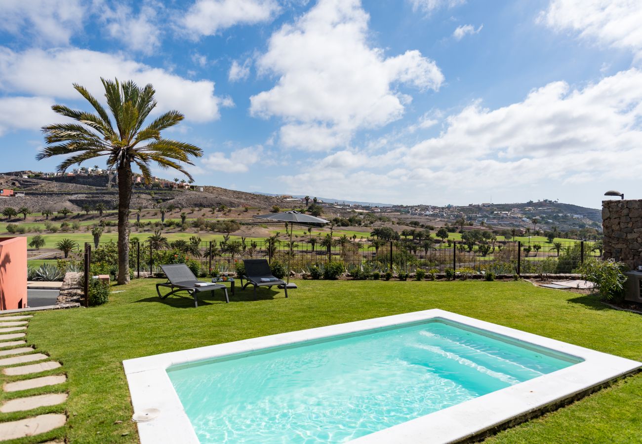 Villa Tabaibas in Salobre mit Blick auf den Golfplatz Villa Tabaibas in Salobre mit Blick auf den Golfplatz