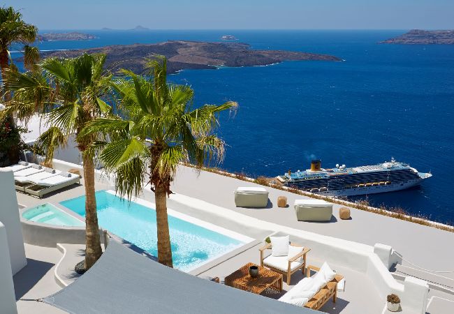 Ferienwohnung in Thira - Villa Firostefani