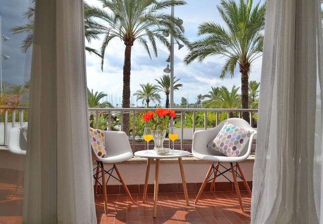 Terrace, views, sea, Majorca Terrace, views, sea, Majorca