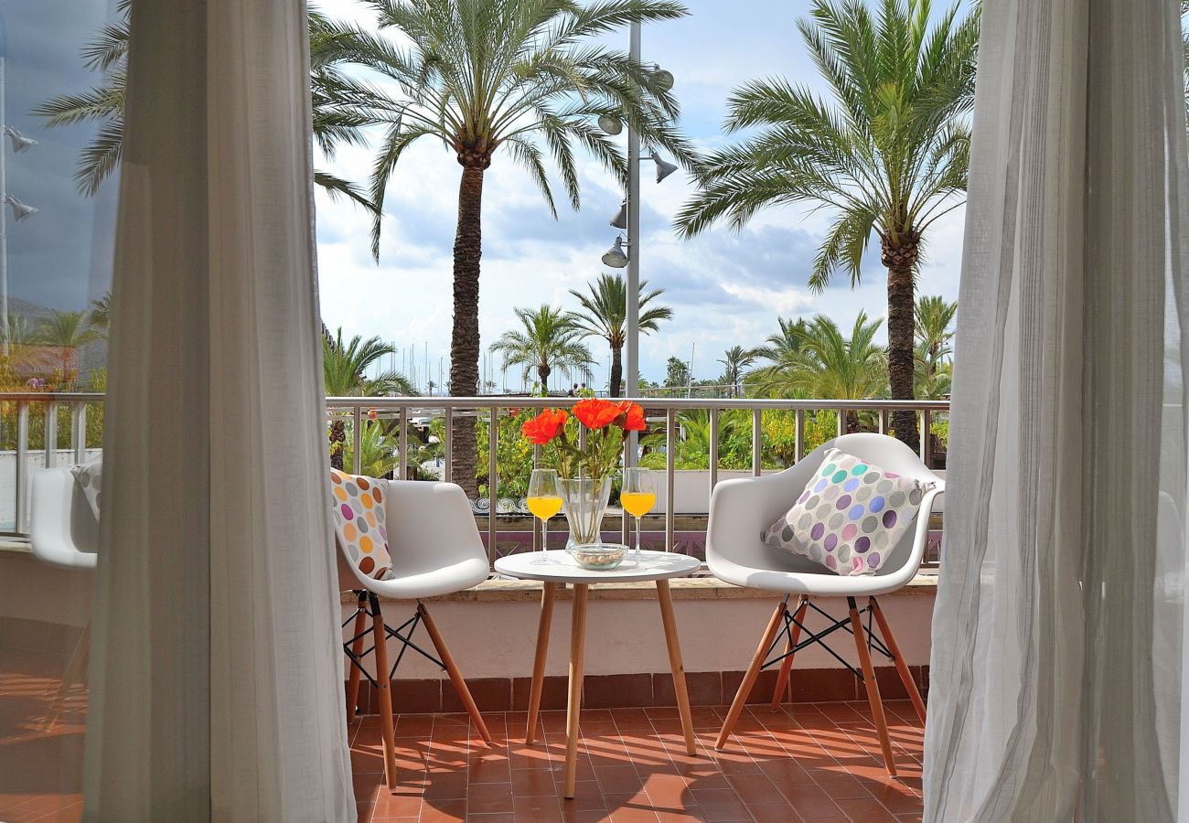 Terrace, views, sea, Majorca Terrace, views, sea, Majorca