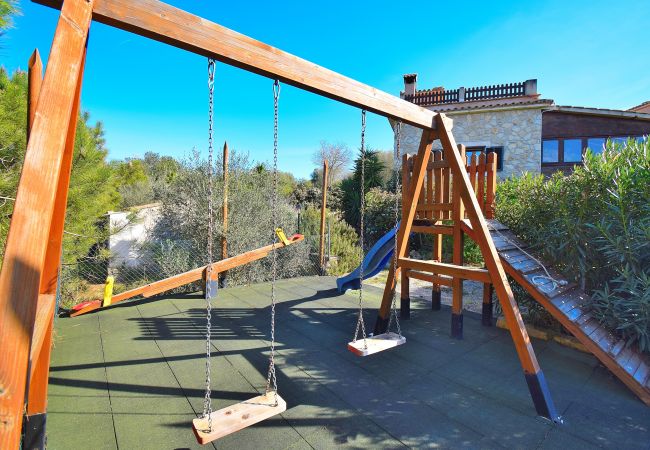 holiday finca, Majorca, children's playground holiday finca, Majorca, children's playground