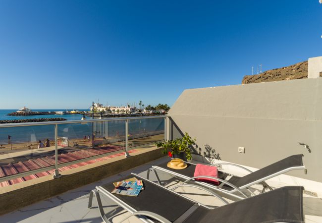 house on the beachfront in mogán gran canaria house on the beachfront in mogán gran canaria