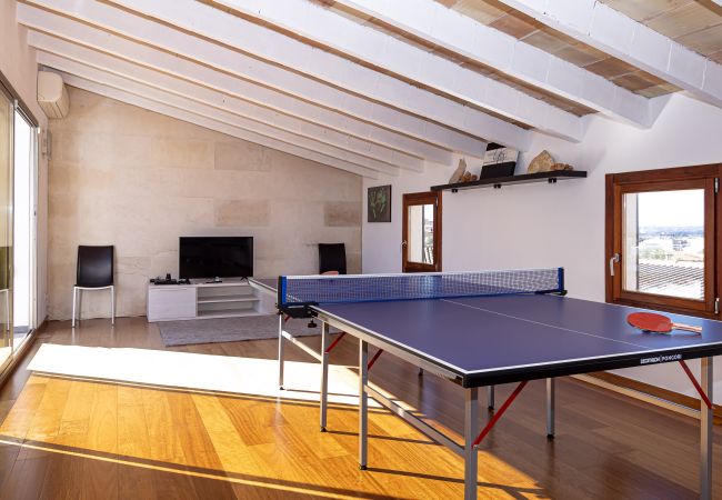 maison de vacances, terrasse, piscine, Majorque, Muro maison de vacances, terrasse, piscine, Majorque, Muro